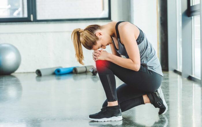 Rest isn't one of the things to alleviate knee pain
