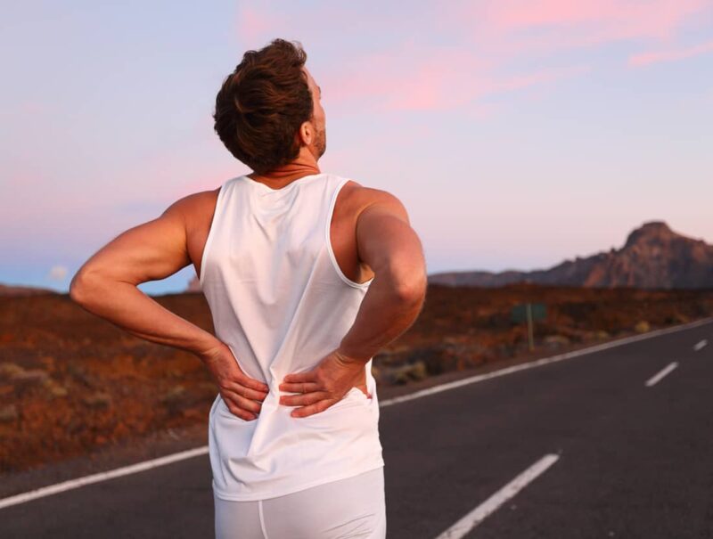 Man Suffering With Back Pain Reduce Back Pain from Sitting