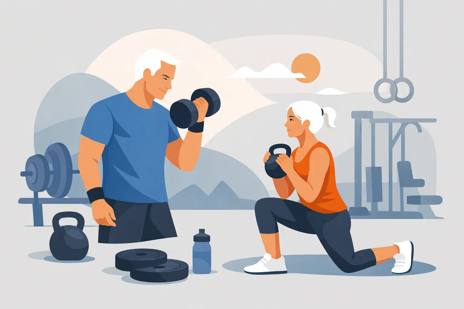 Fitness Training for Adults Over 50 That Builds Strength