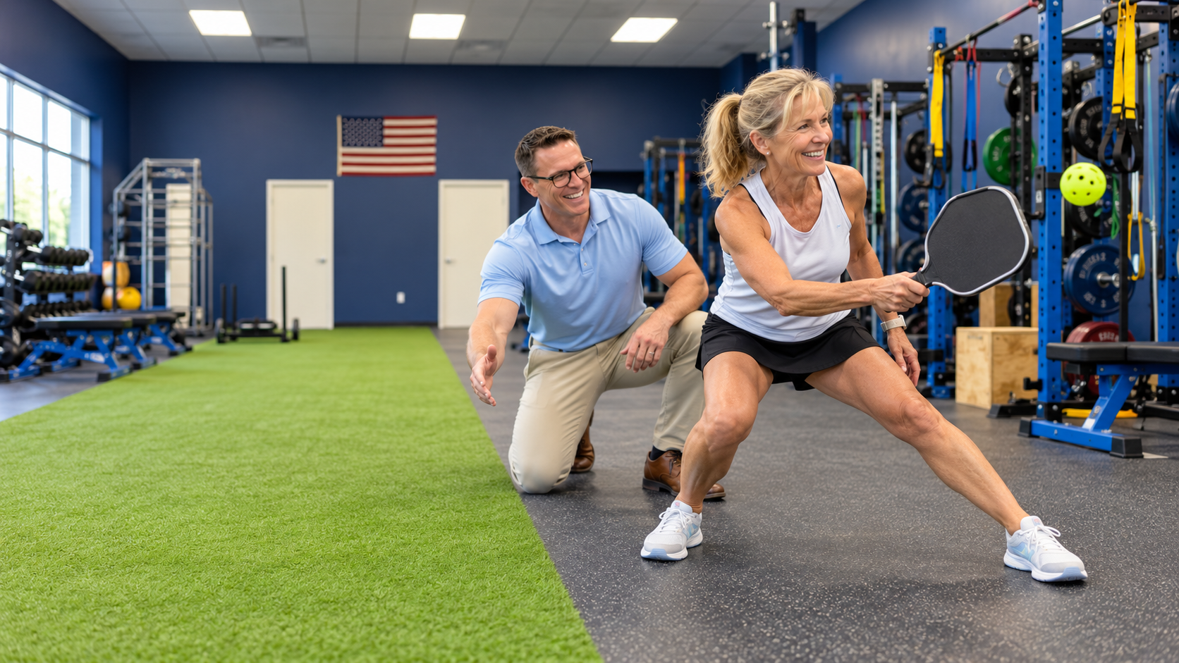 Pickleball injury treatment at Back In Motion
